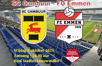cambuur - emmen